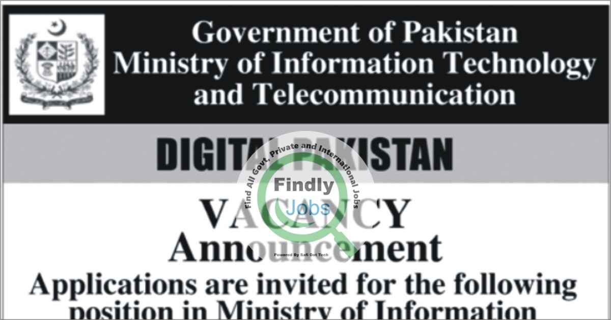 Ministry of Information Technology MOIT Jobs 2024