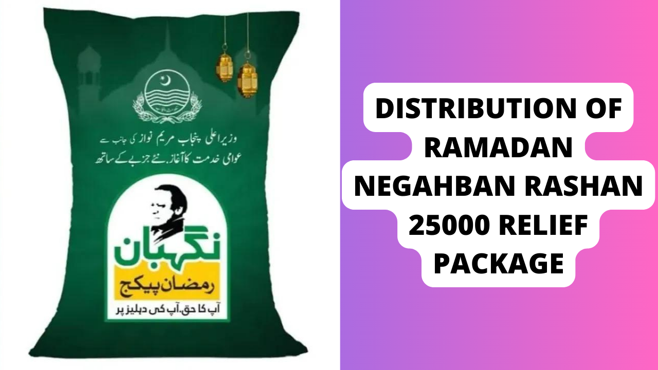 Ramadan Negahban Rashan 25000 Relief Package