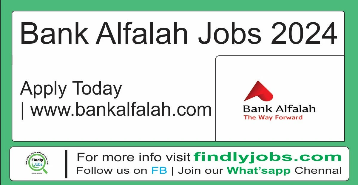Bank Alfalah Jobs 2024 www.bankalfalah.com