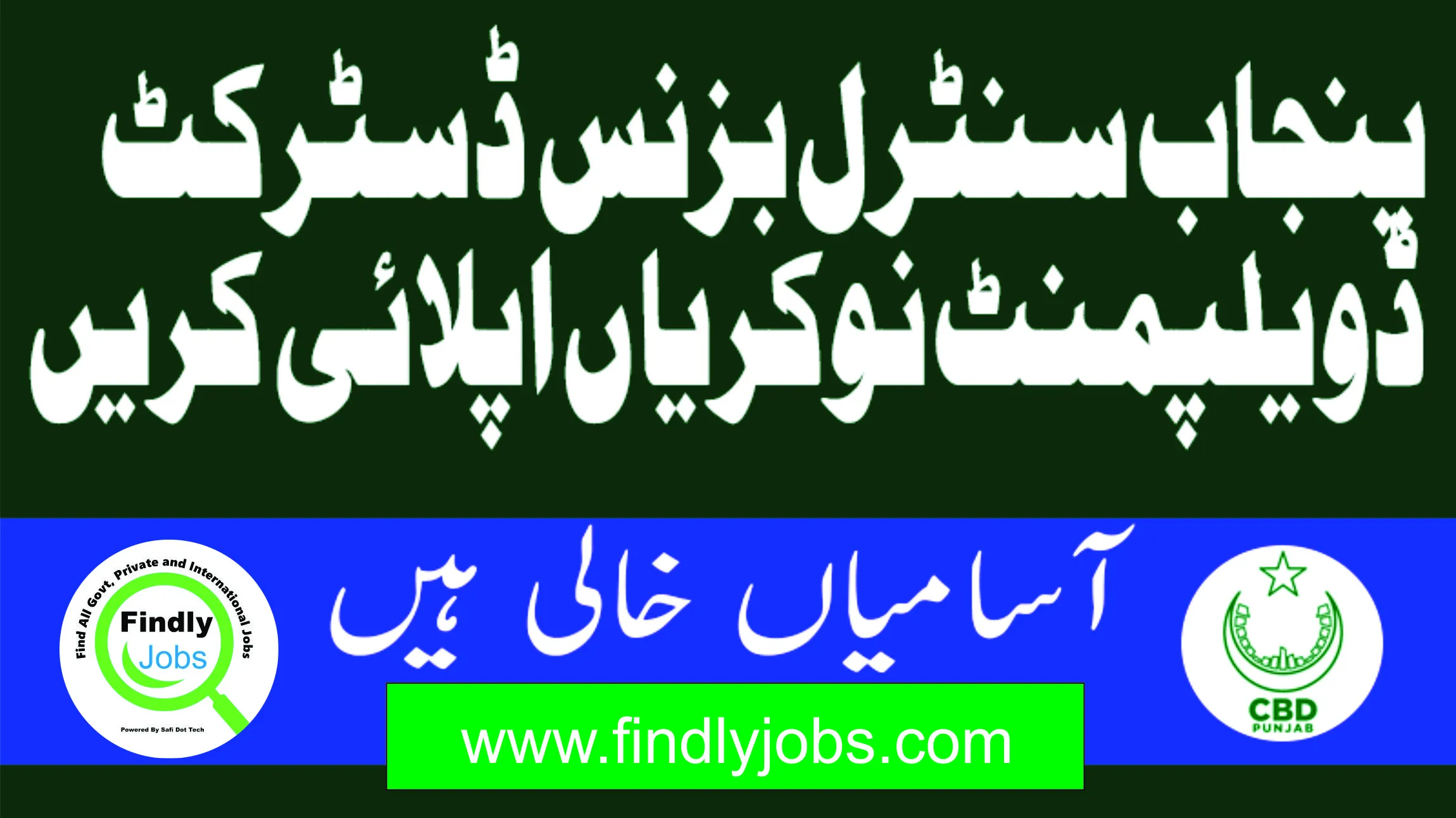 CBD Punjab Jobs 2024 Online Apply - Findly Jobs
