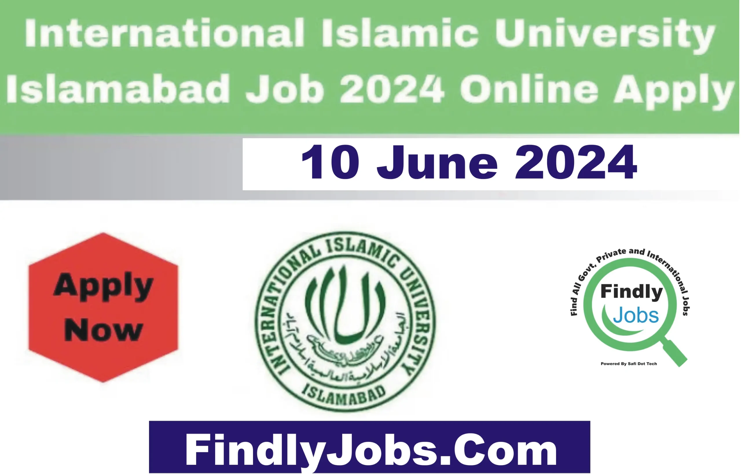 International Islamic University IIU Islamabad Jobs 2024 Apply Online