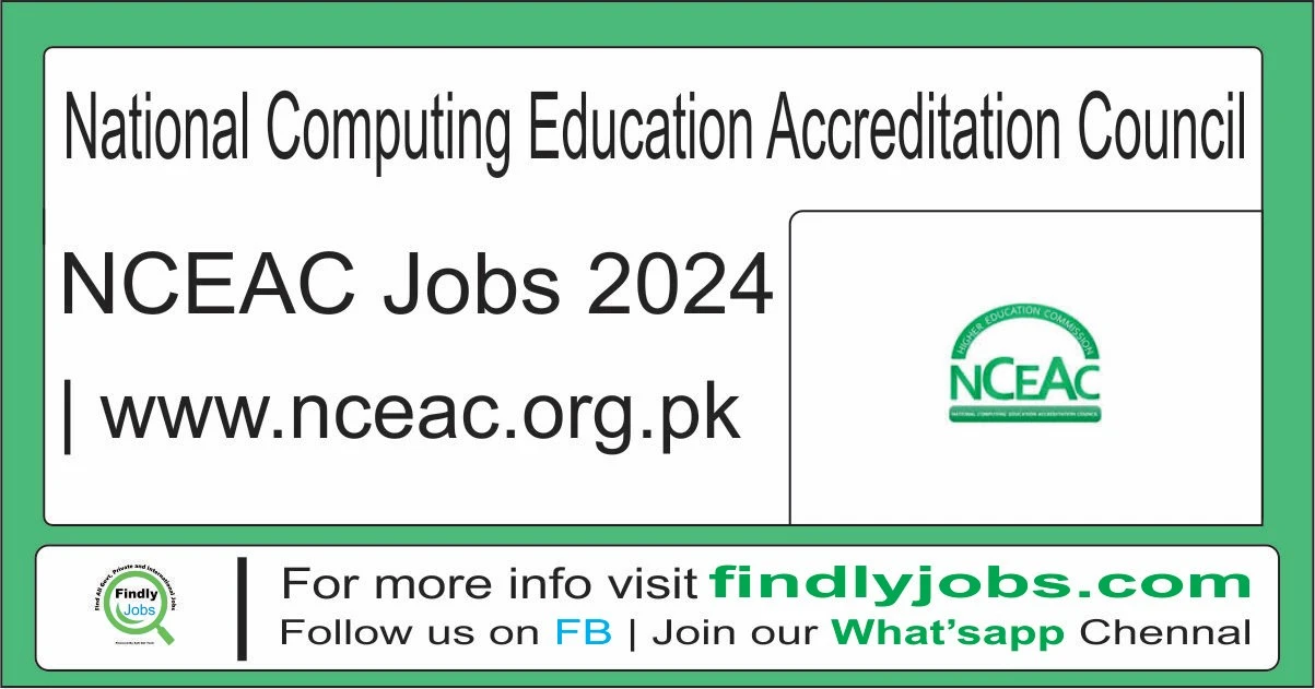 National Computing Education Accreditation Council NCEAC Jobs 2024 www.nceac.org.pk