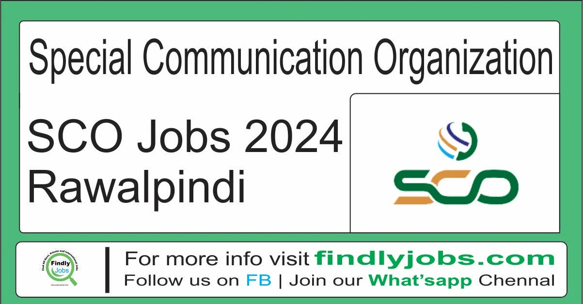 Special Communication Organization SCO Jobs 2024 Rawalpindi